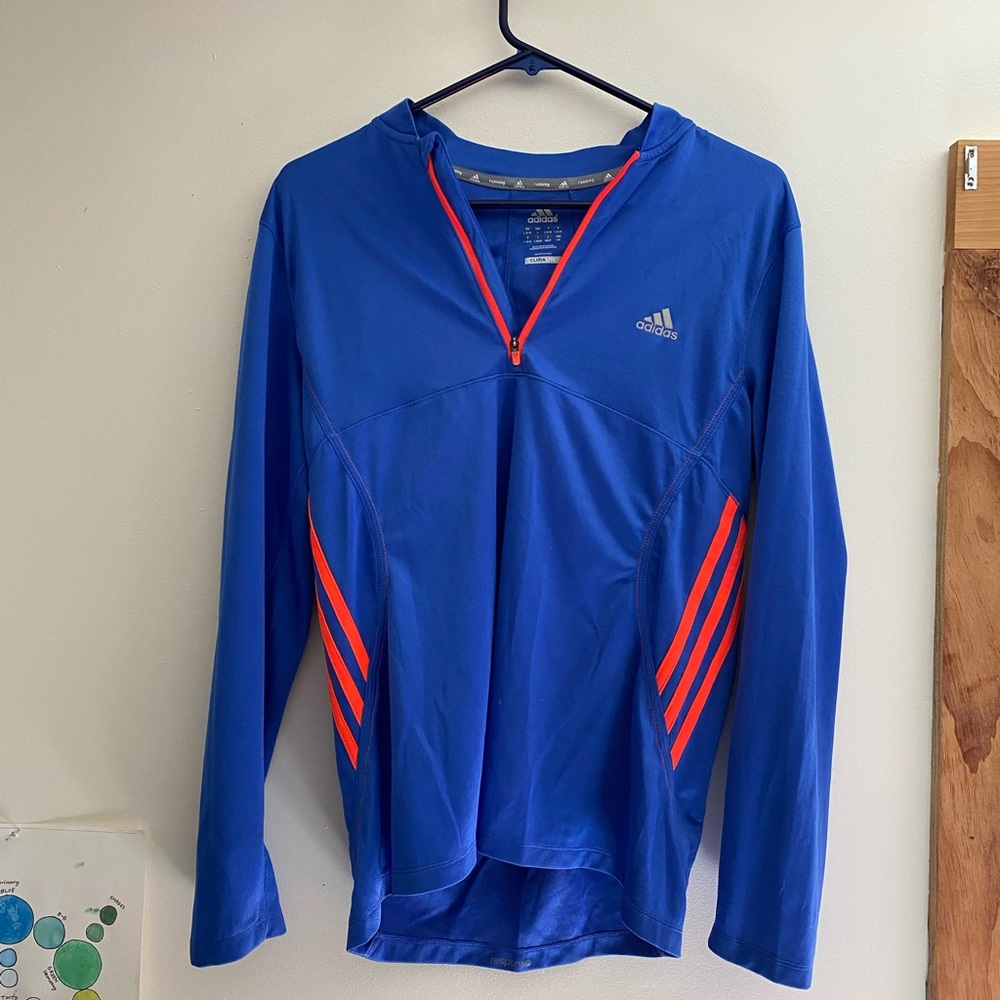 ADIDAS Climalite Response Running Pullover Sz L